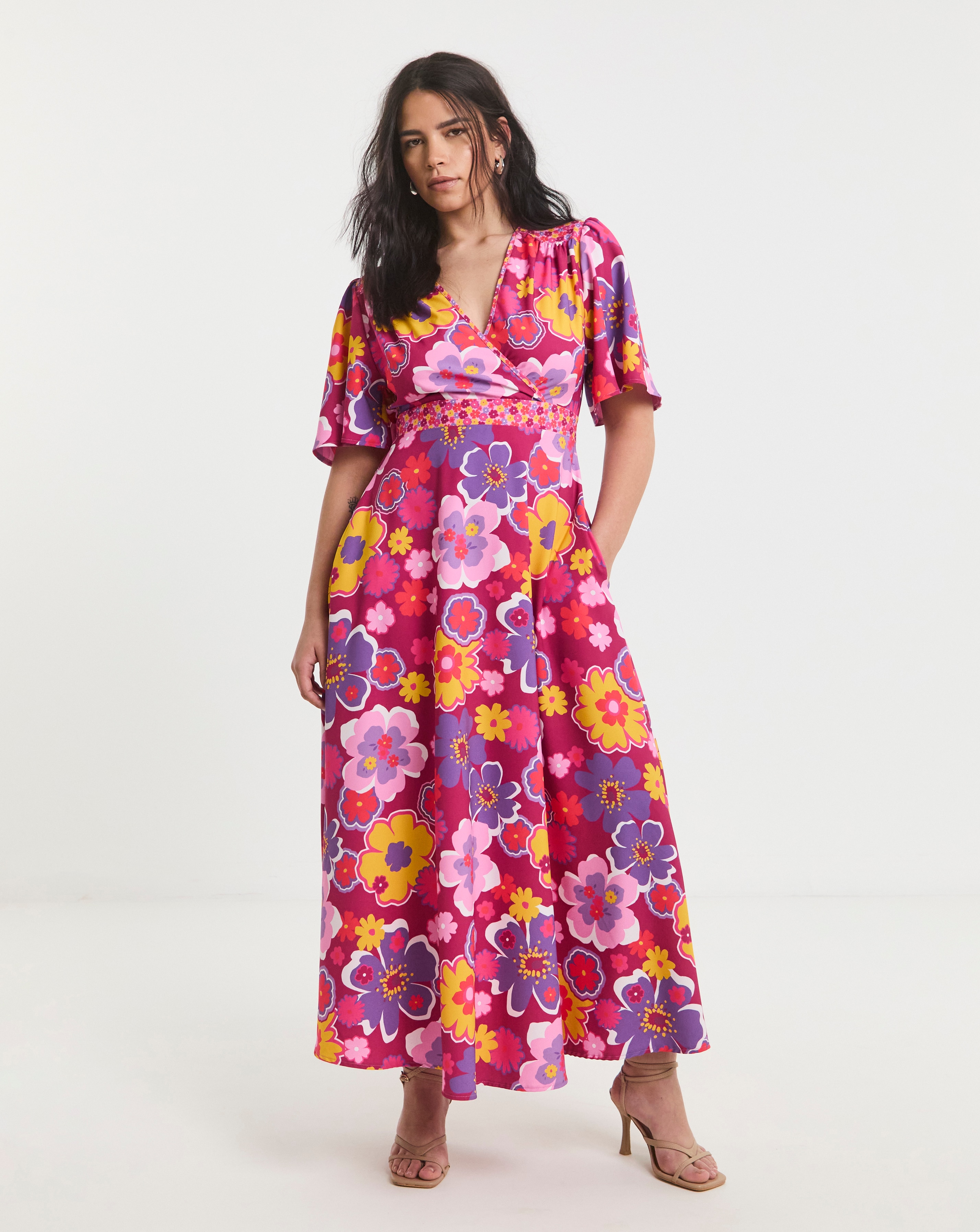 Twisted Wunder Joni Floral Dress