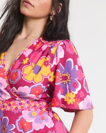 Twisted Wunder Joni Floral Dress