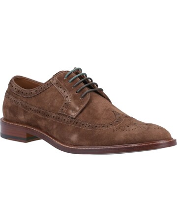Dune Superior Leather Wingtip Brogue Shoes