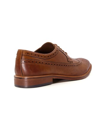 Dune Superior Leather Wingtip Brogue Shoes