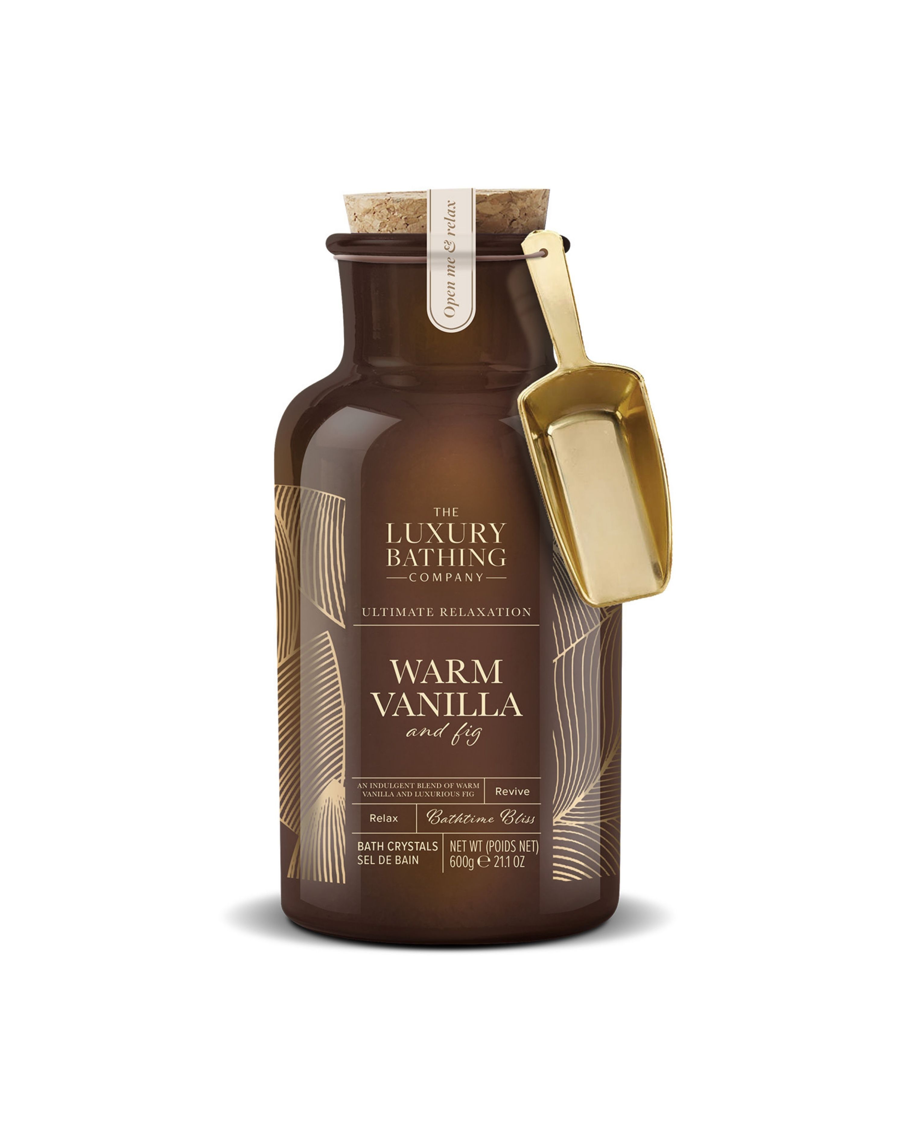 Luxury Bathing Bath Crystal Vanilla& Fig