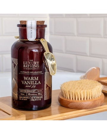 The Luxury Bathing Company Bath Crystals - Warm Vanilla & Fig