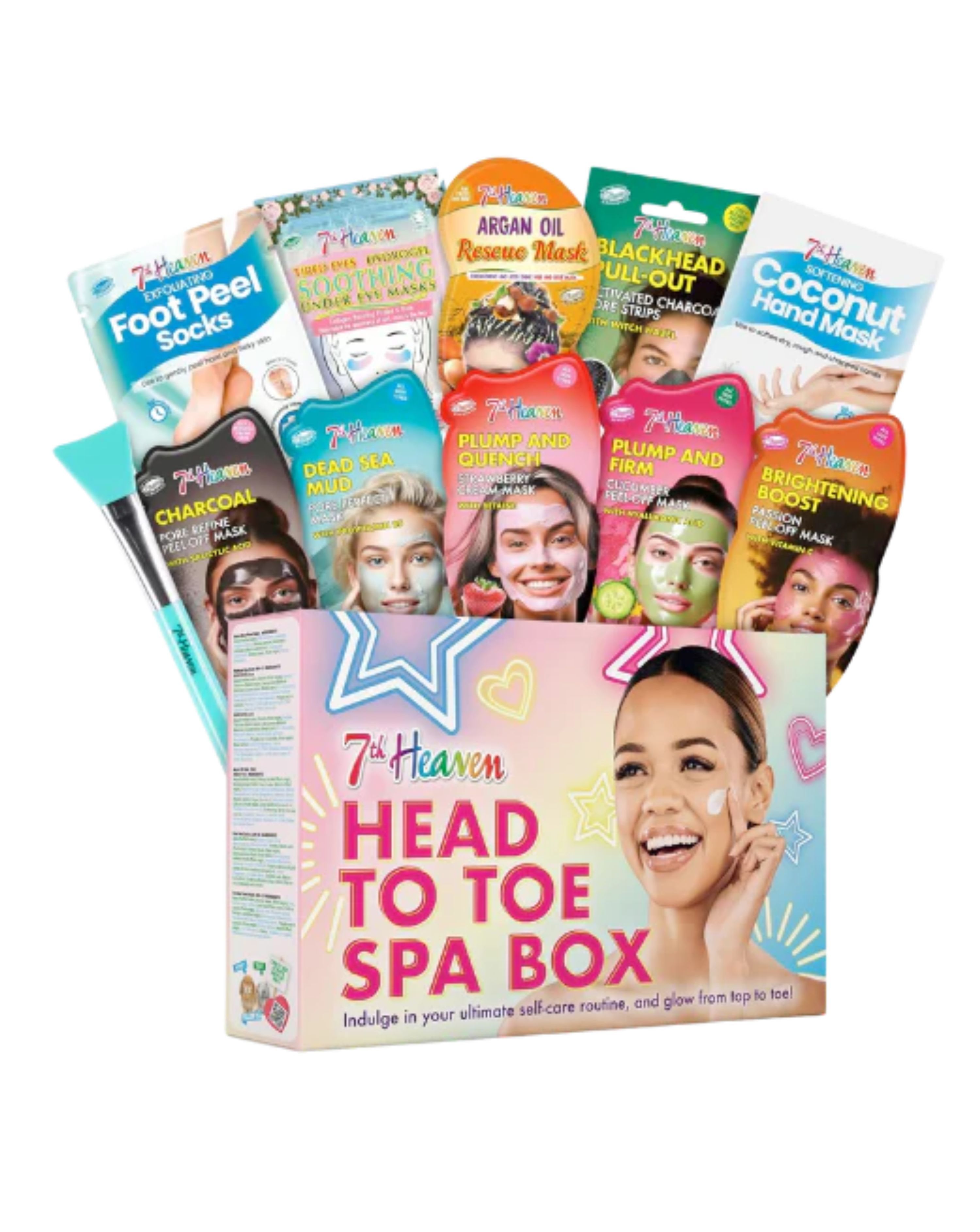 7th Heaven Head To Toe Spa Mask Gift Set