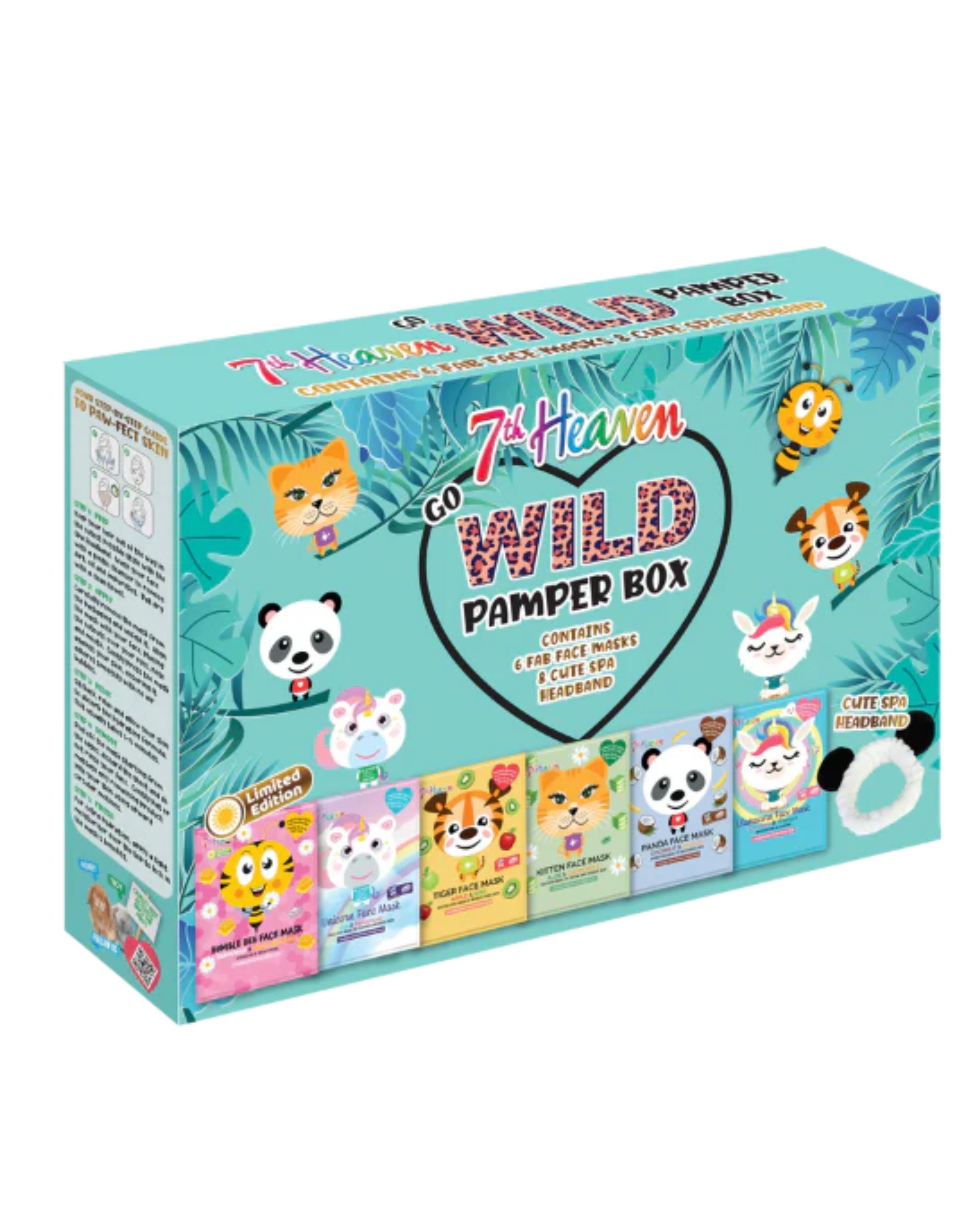 7th Heaven Go Wild Sheet Mask & Headband
