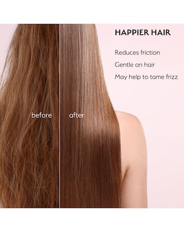 Silver Cloud Heart Print Satin Pillowcase Infused with Silver Ions