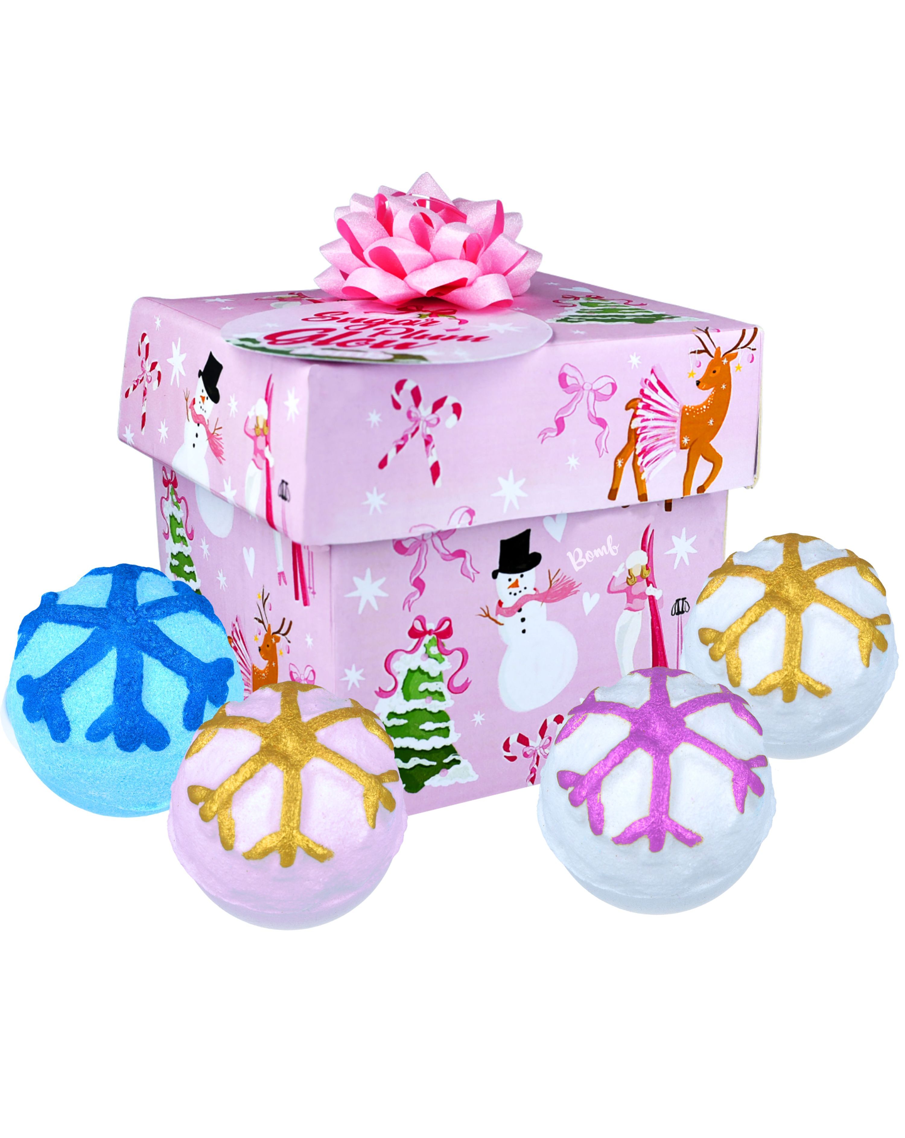 Bomb Cosmetics Sugar Plum Glow Gift Set