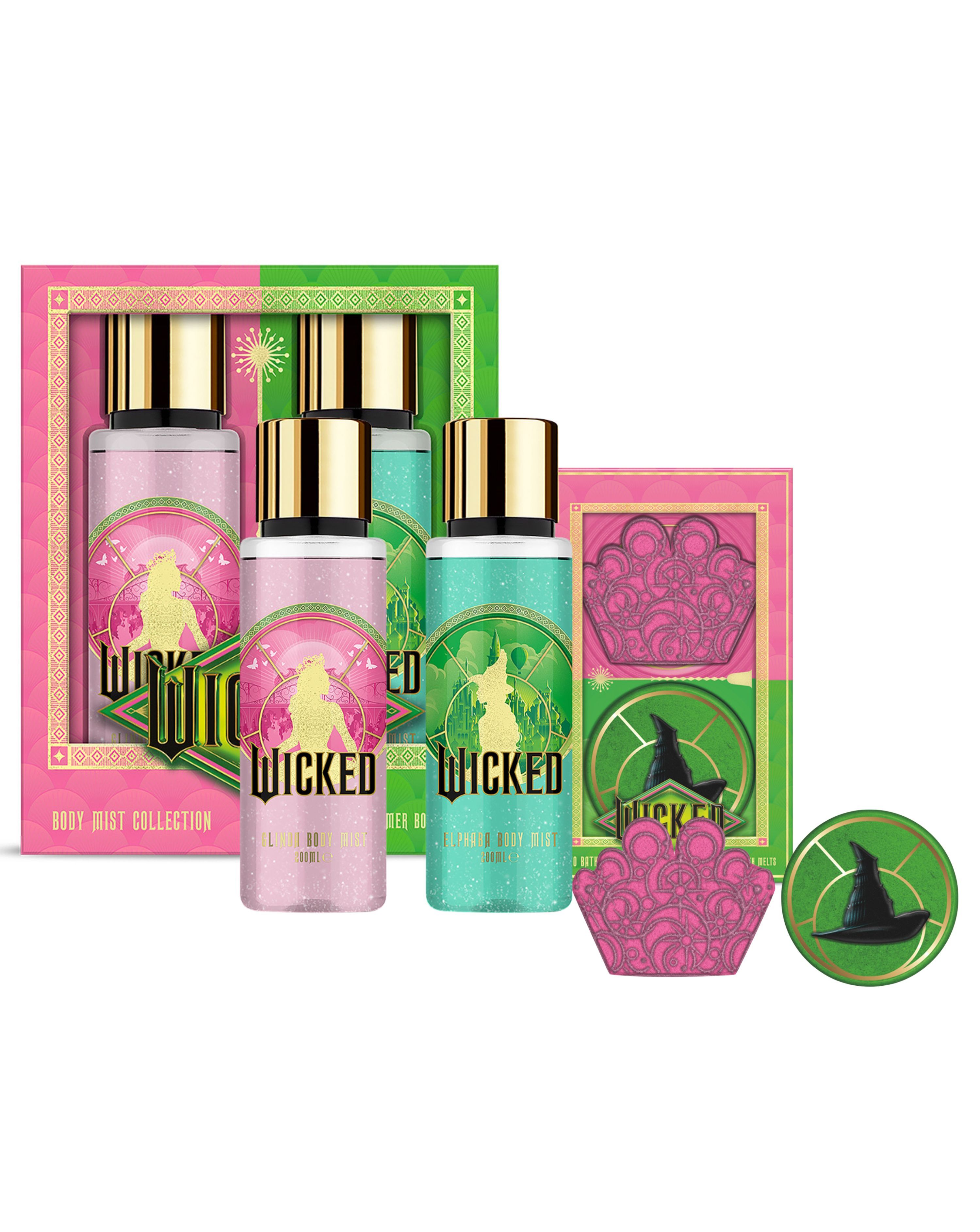 2 x 100g Bath Fizzer & Shimmer Body Mist