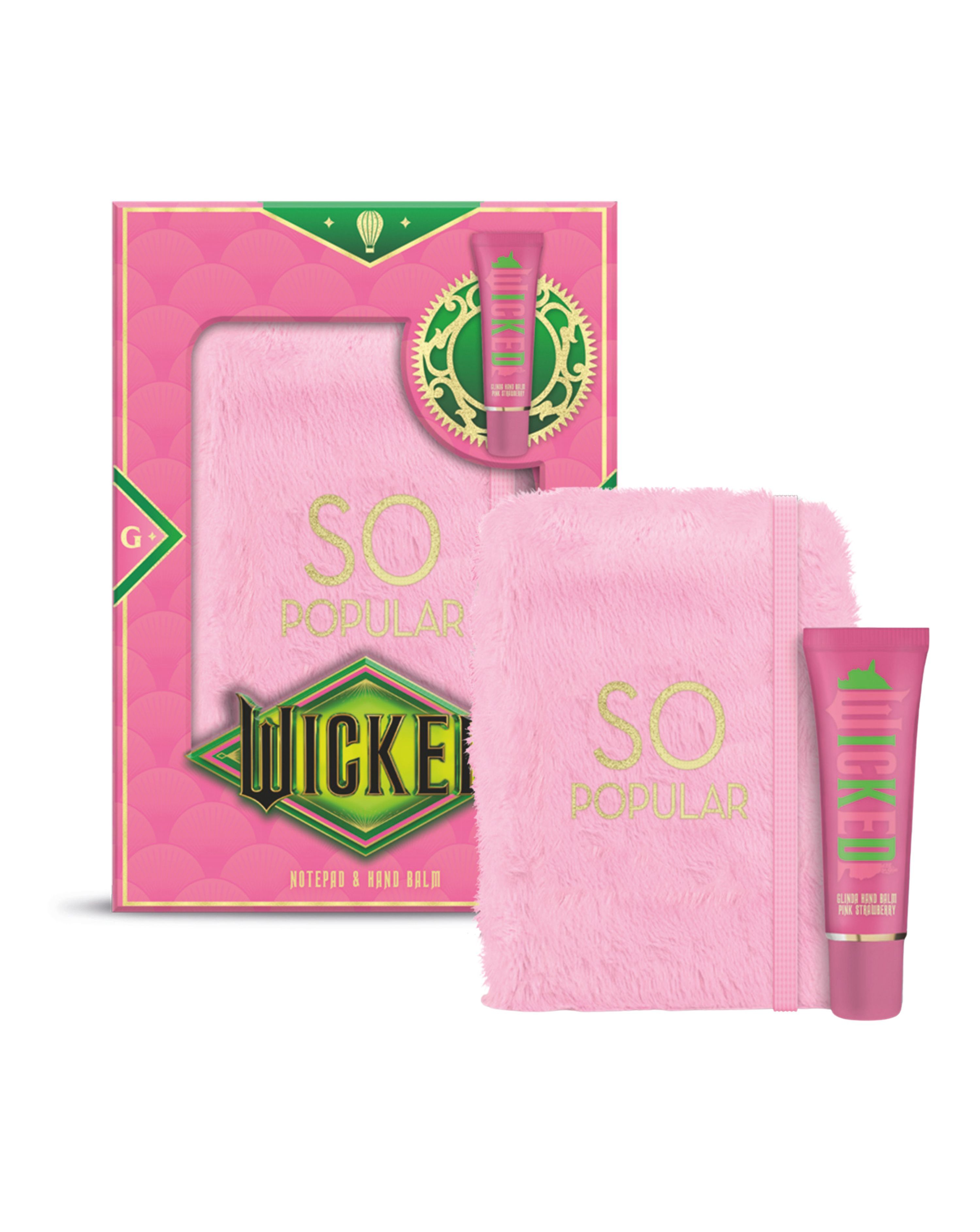 Glinda 300ml Handcream and Notebook Set