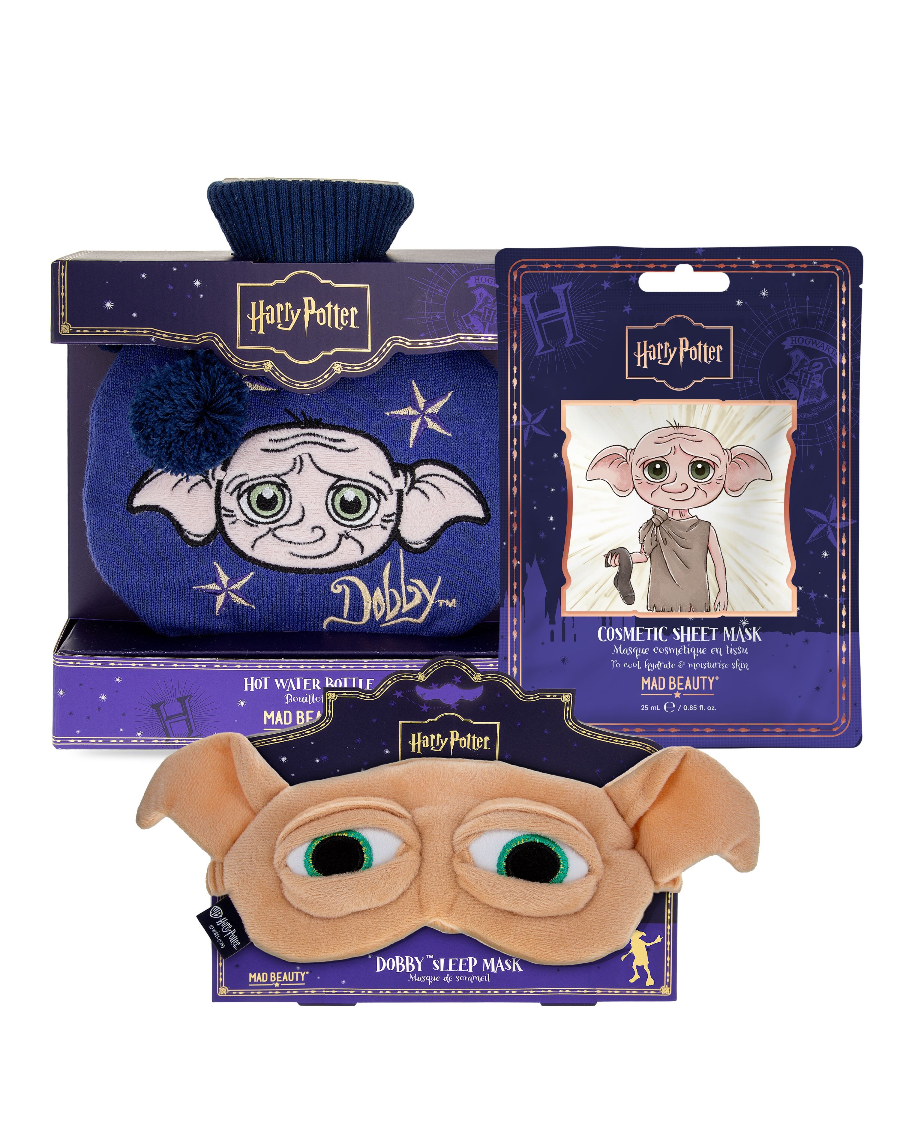 Hot Water Bottle Eye Mask & Sheet