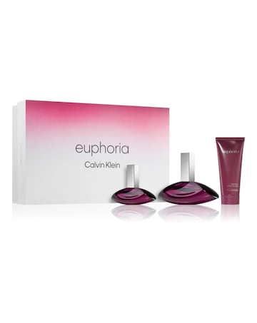 Calvin Klein Euphoria Giftset 100ml & 30ml EDP + 150ml Body Lotion