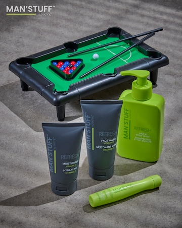 Man's Stuff Wash set & free travel game