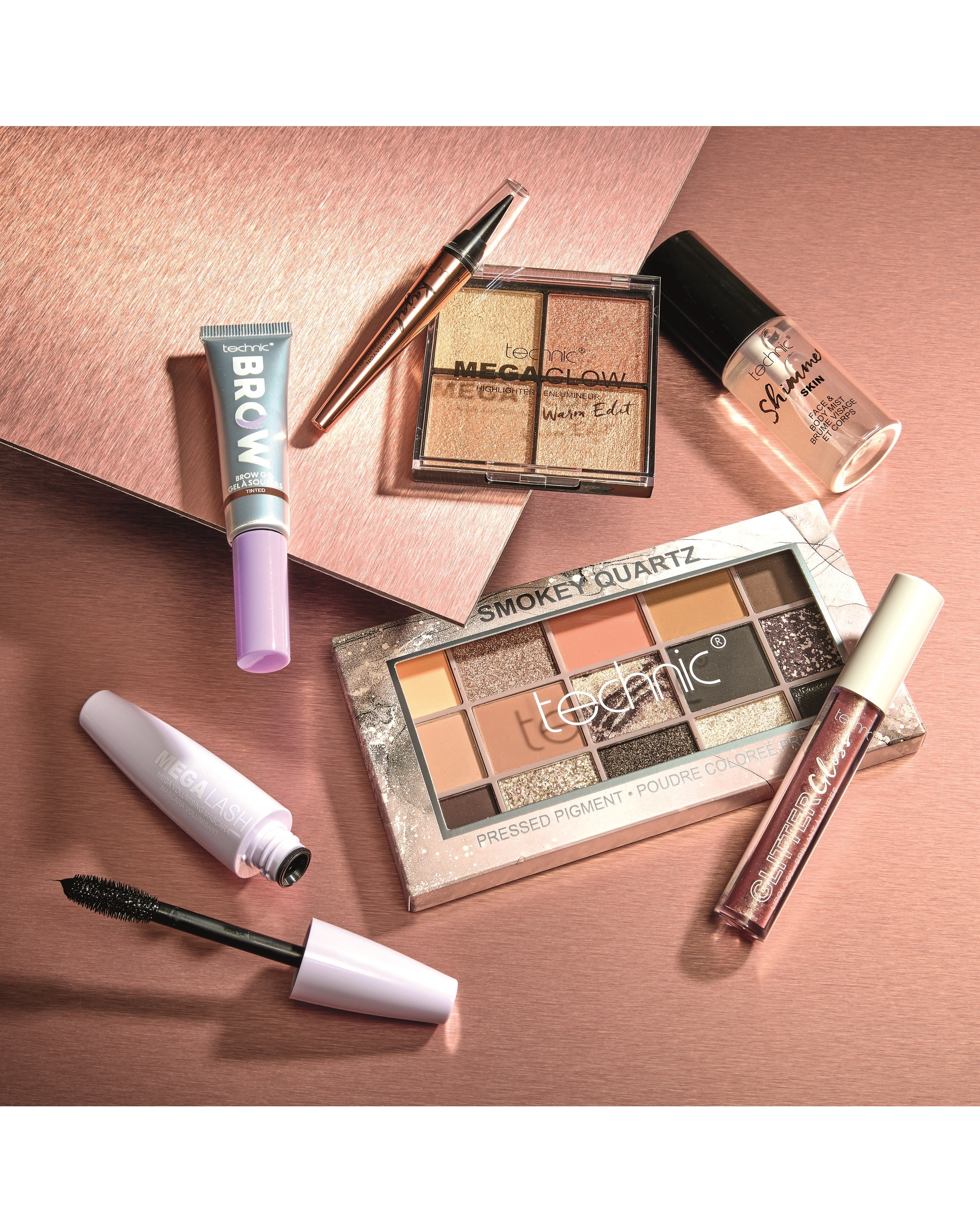 Technic Smokey Quartz 7pc Set