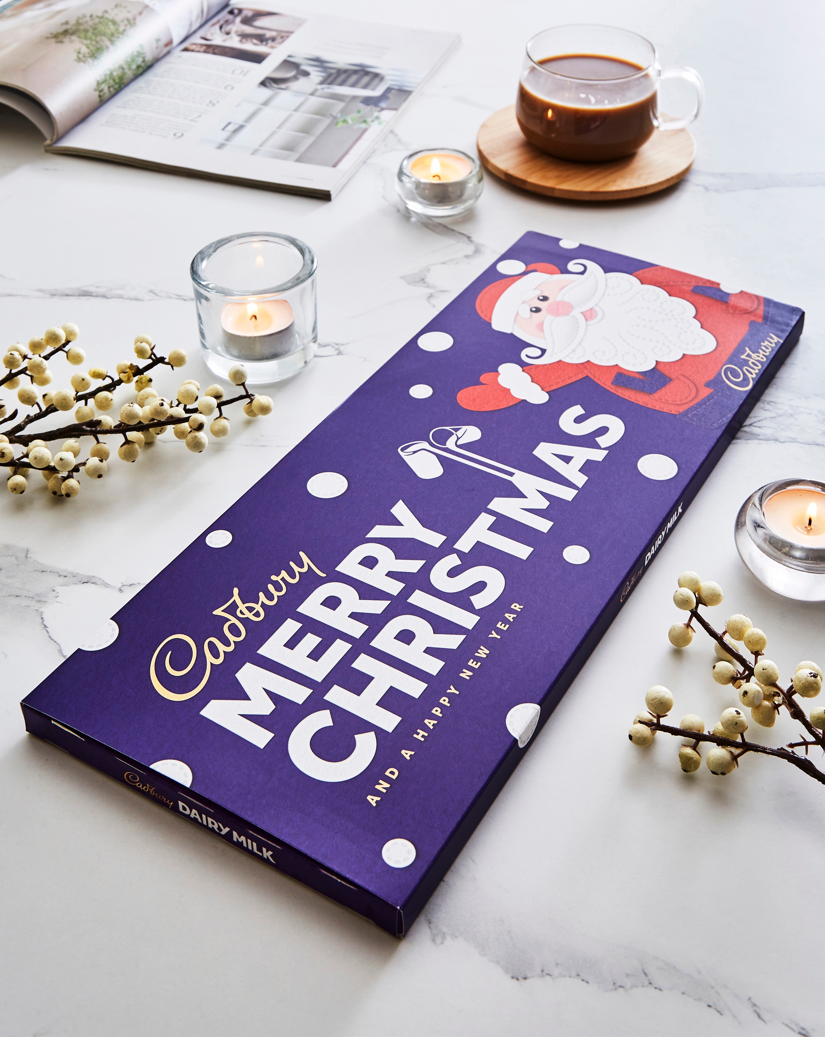 Cadbury Merry Christmas Bar 850g