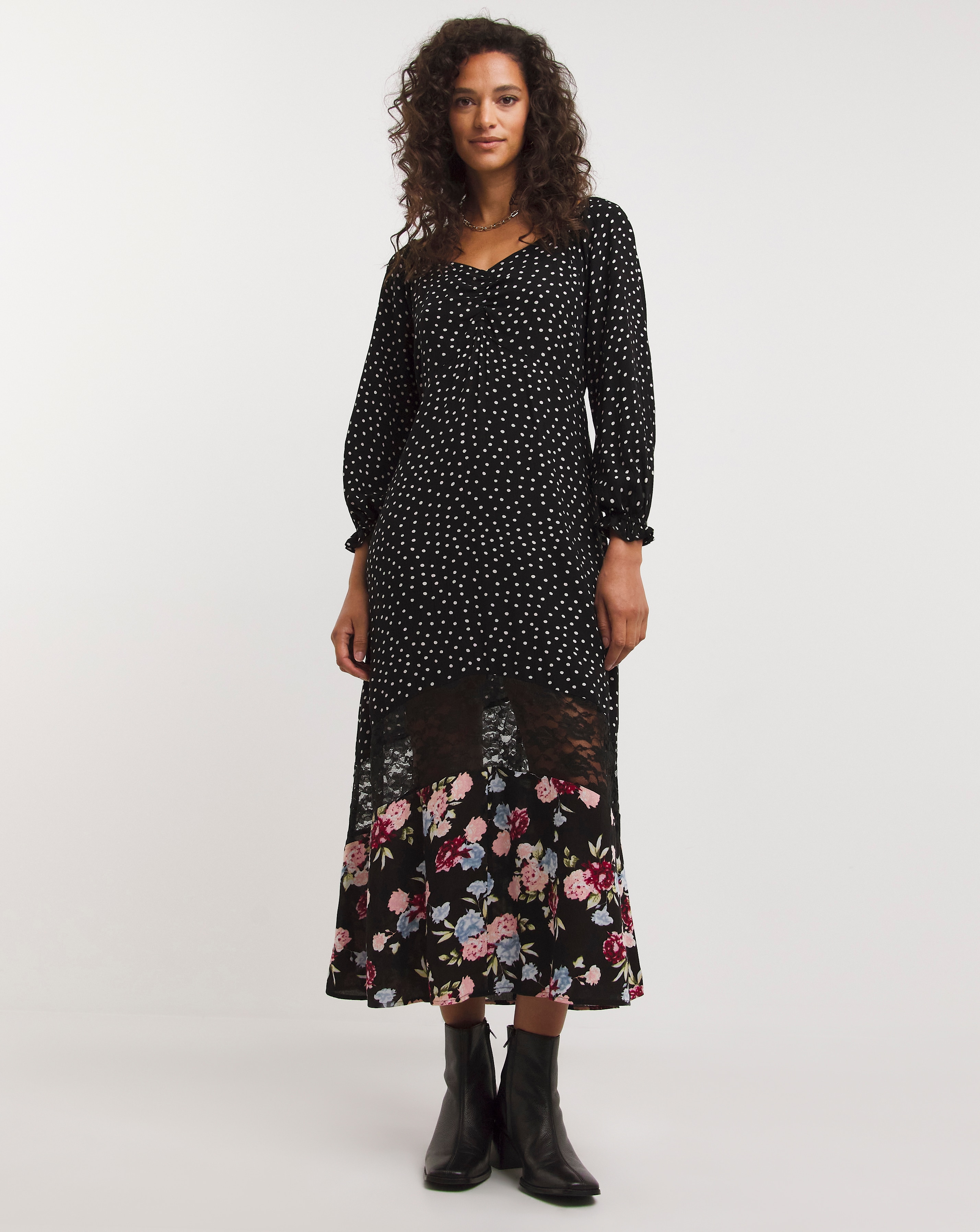 Joe Browns Lace Insert Maxi Dress