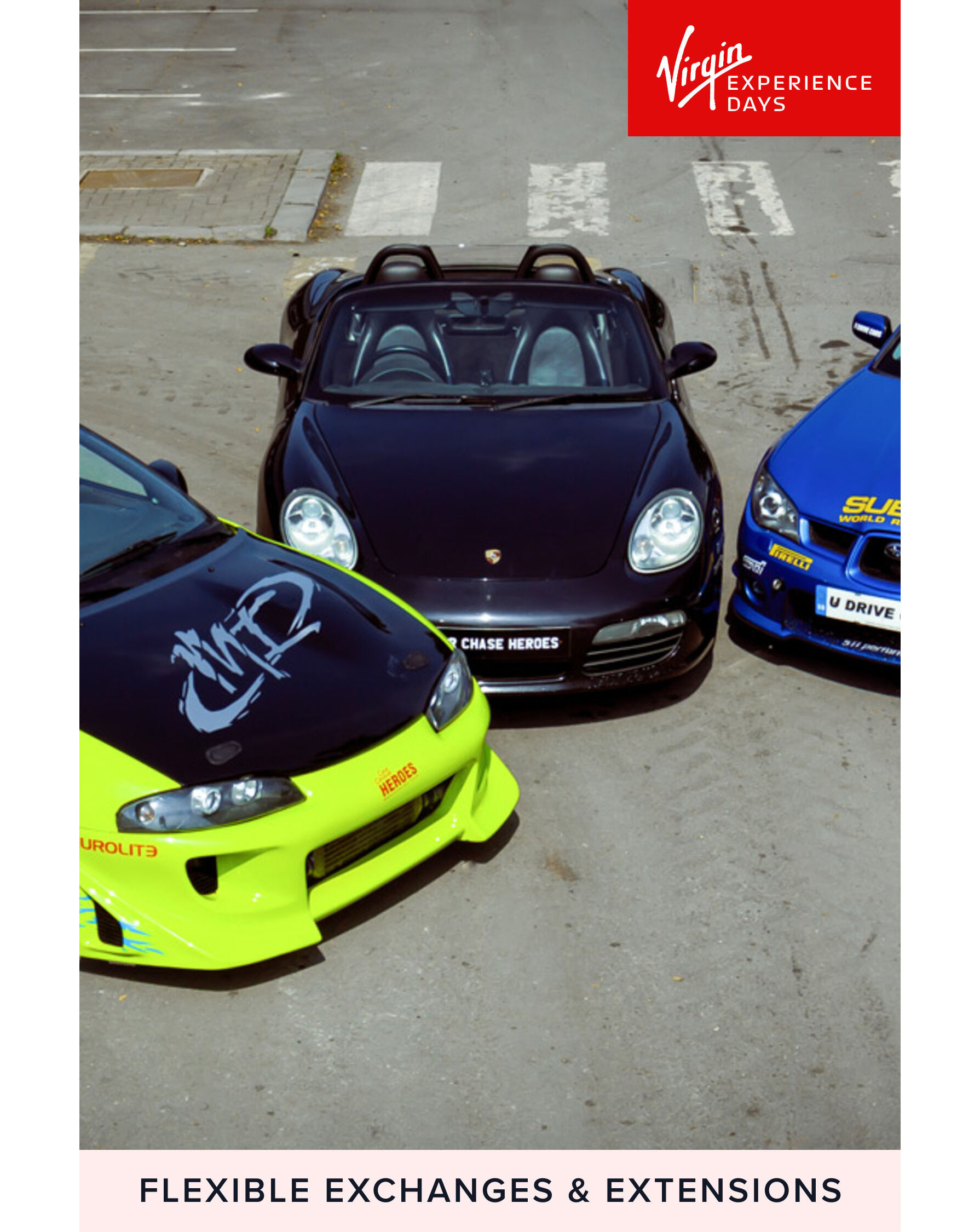 Junior Sports Car Driving E-Voucher