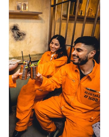 Theatrical Cocktail Experience for 2 at Alcotraz Prison Cocktail Bar E-Voucher
