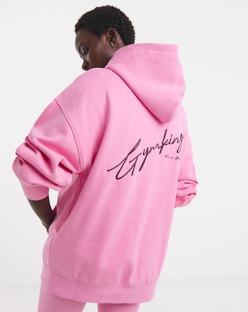 Gym King Script Mindset Hoodie