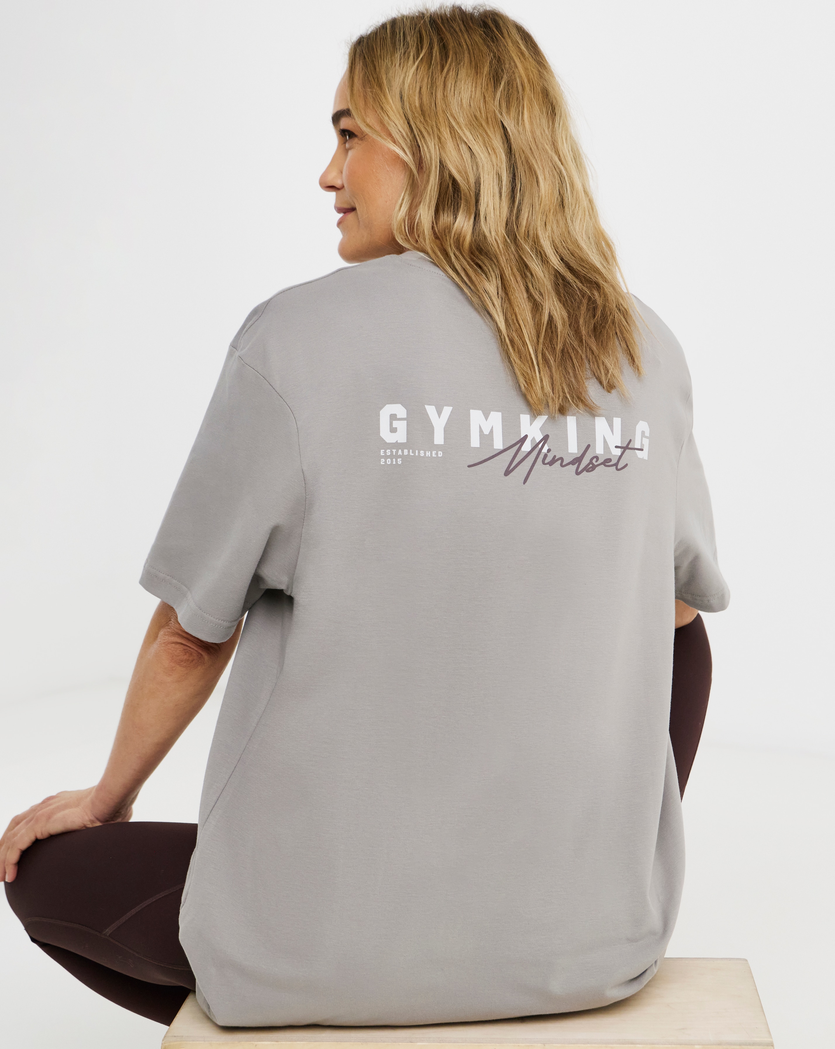 New In - Gym King Poise Boyfriend T-Shirt
