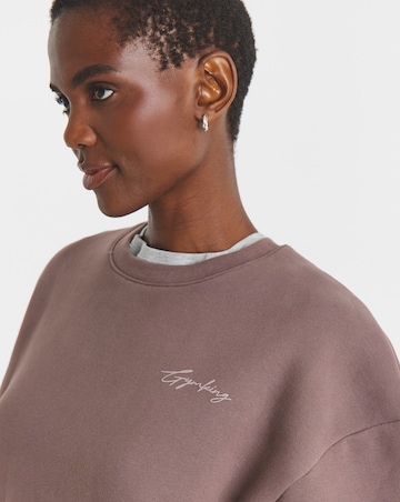 Gym King Poise Relaxed Fit Crew Sweatshirt