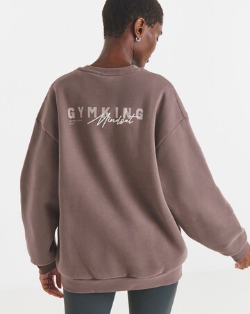 Gym King Poise Relaxed Fit Crew Sweatshirt