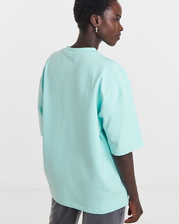 Gym King 365 Micro Loopback Boxy T-Shirt