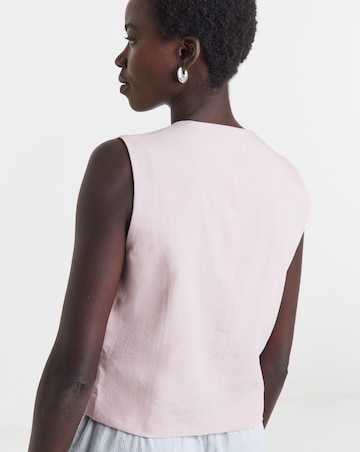 SIGNATURE WOVEN WAISTCOAT