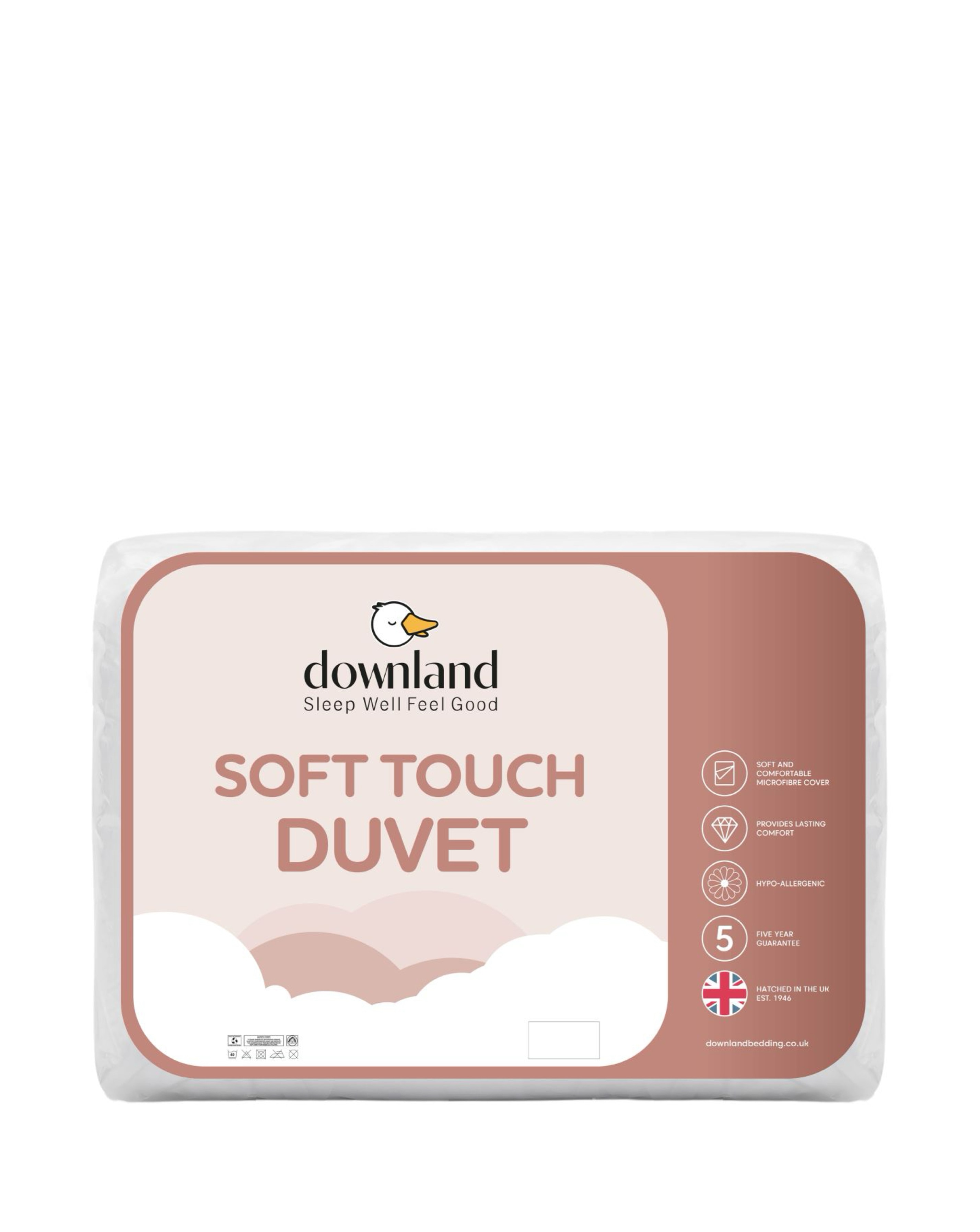 New In - Downland Soft Touch 7.5 Tog Duvet