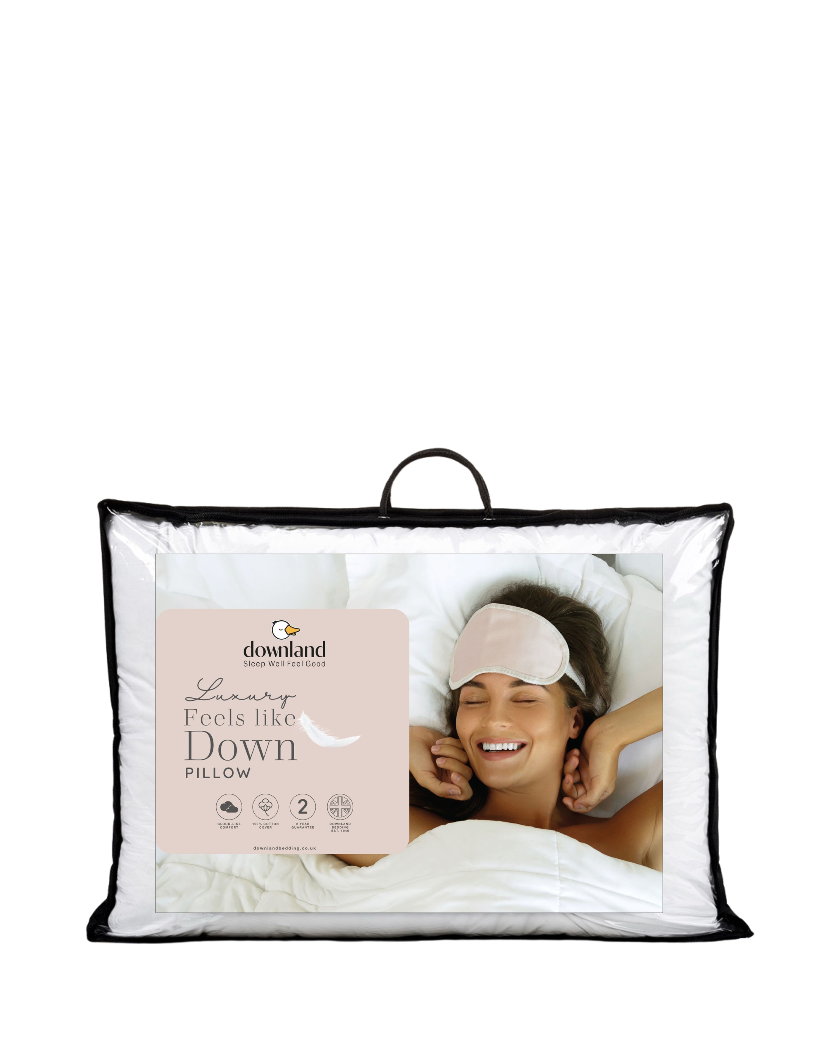 New In - Downland Feels Like Down 2 Pack Pillows
