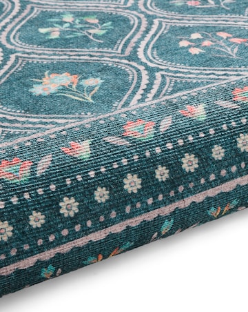 Catherine Lansfield Cameo Floral Washable Rug