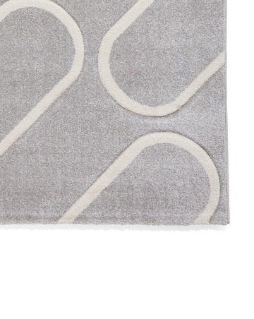 Catherine Lansfield Linear Curve Geometric Rug