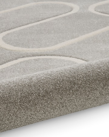 Catherine Lansfield Linear Curve Geometric Rug