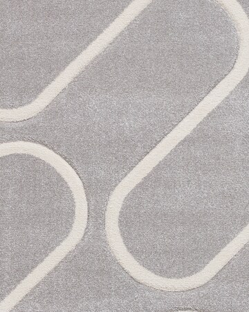 Catherine Lansfield Linear Curve Geometric Rug