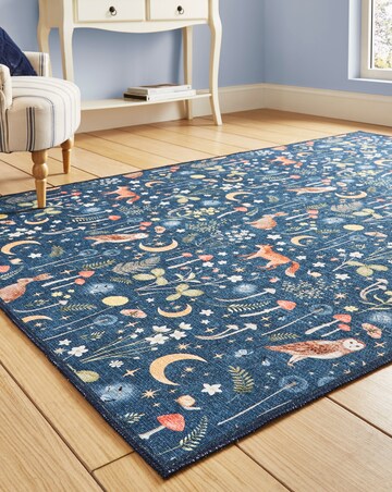 Catherine Lansfield Twilight Animals Rug