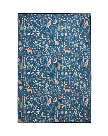 Catherine Lansfield Twilight Animals Rug