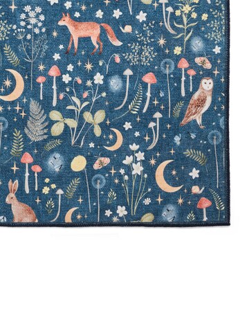 Catherine Lansfield Twilight Animals Rug