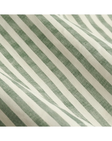 Yard Hebden Striped 100% Cotton Eyelet Lined Curtains