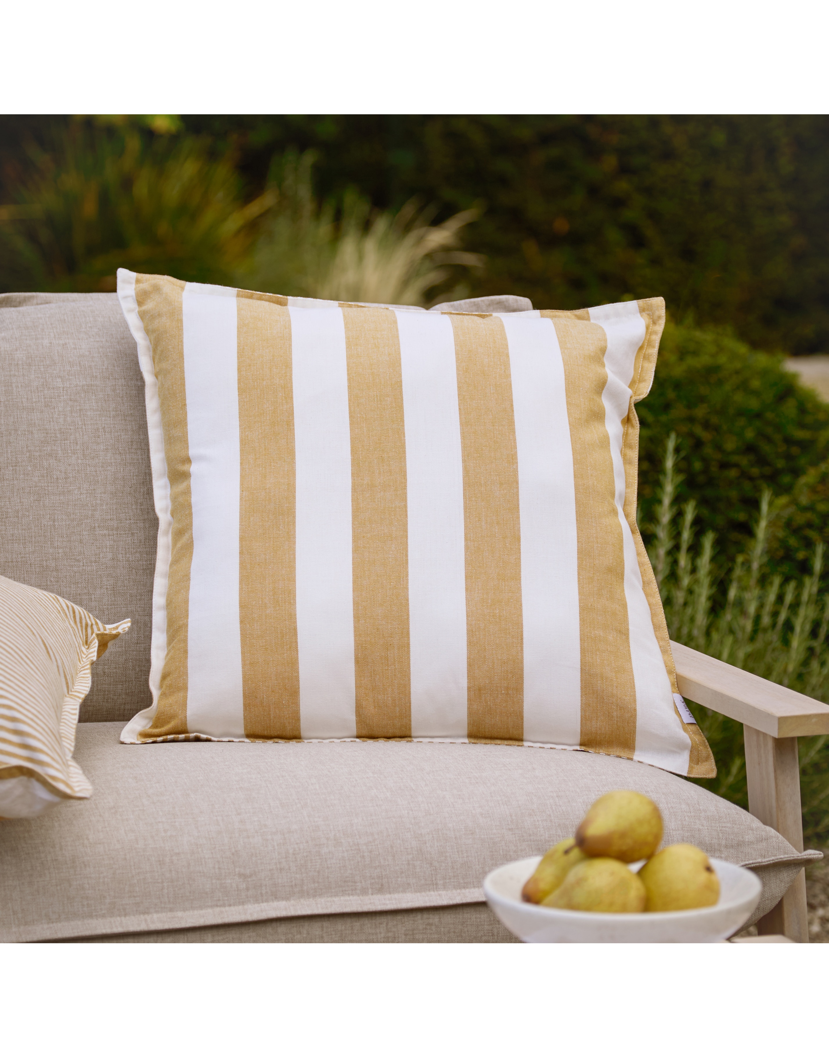 New In - Yard Hayle Striped Outdoor Cushion