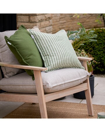Yard Hessle Striped Outdoor Cushion
