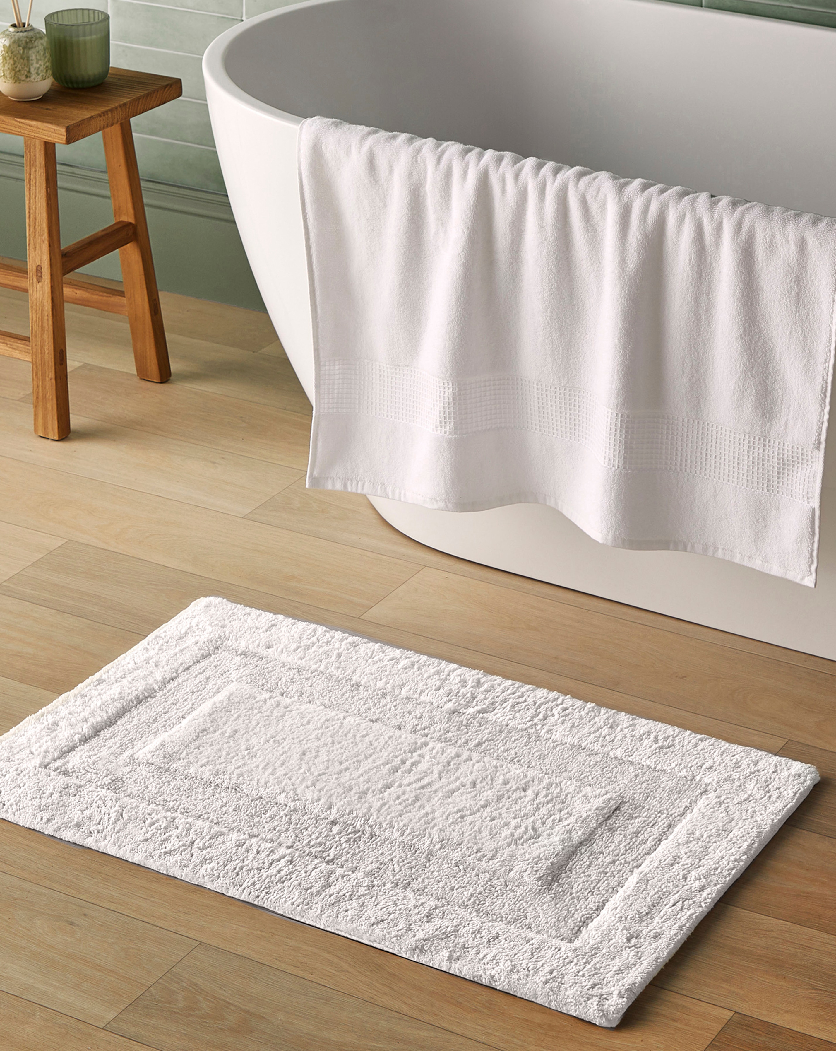 New In - Silentnight Supersoft Cotton Bath Mat