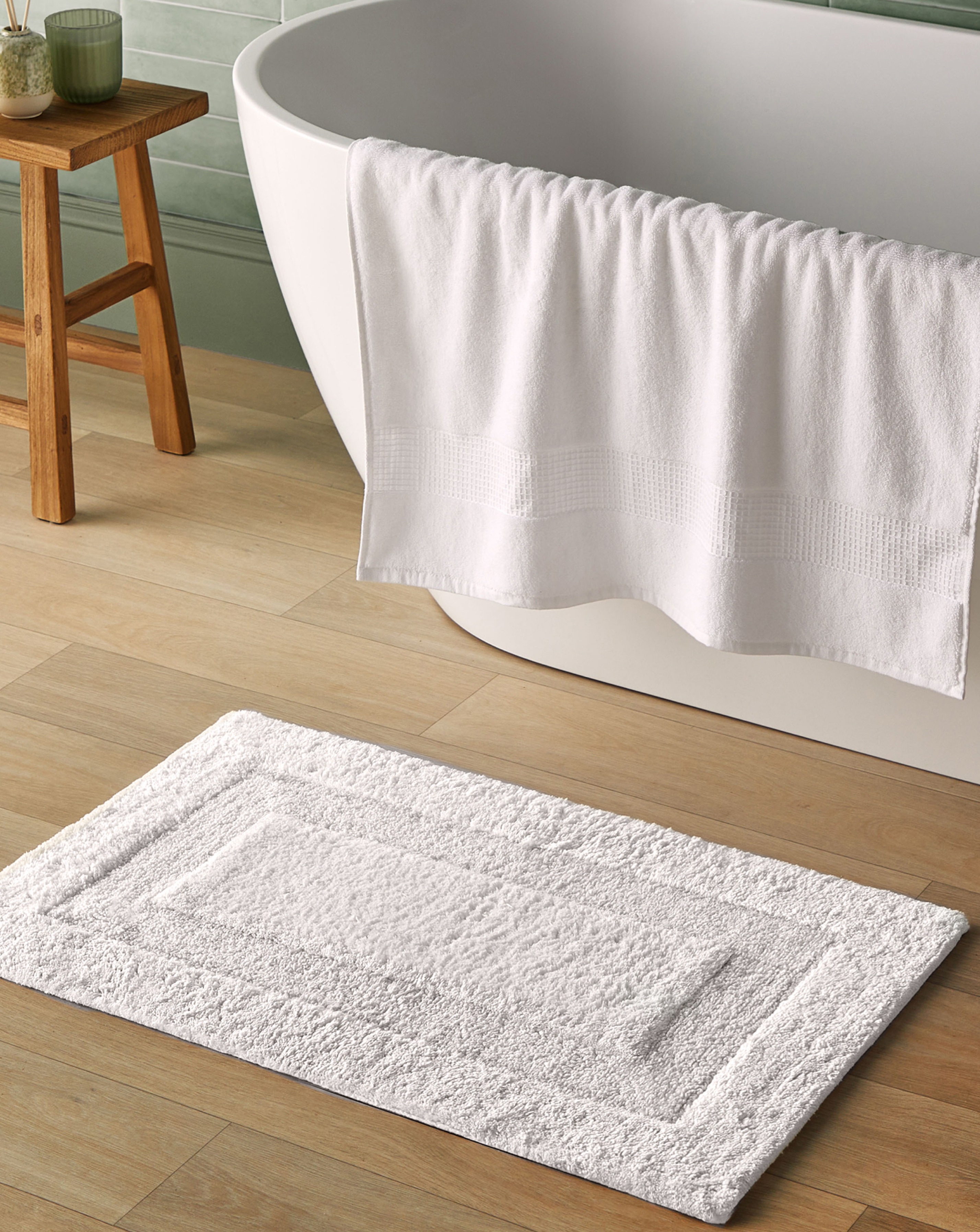New In - Silentnight Supersoft Cotton Bath Mat