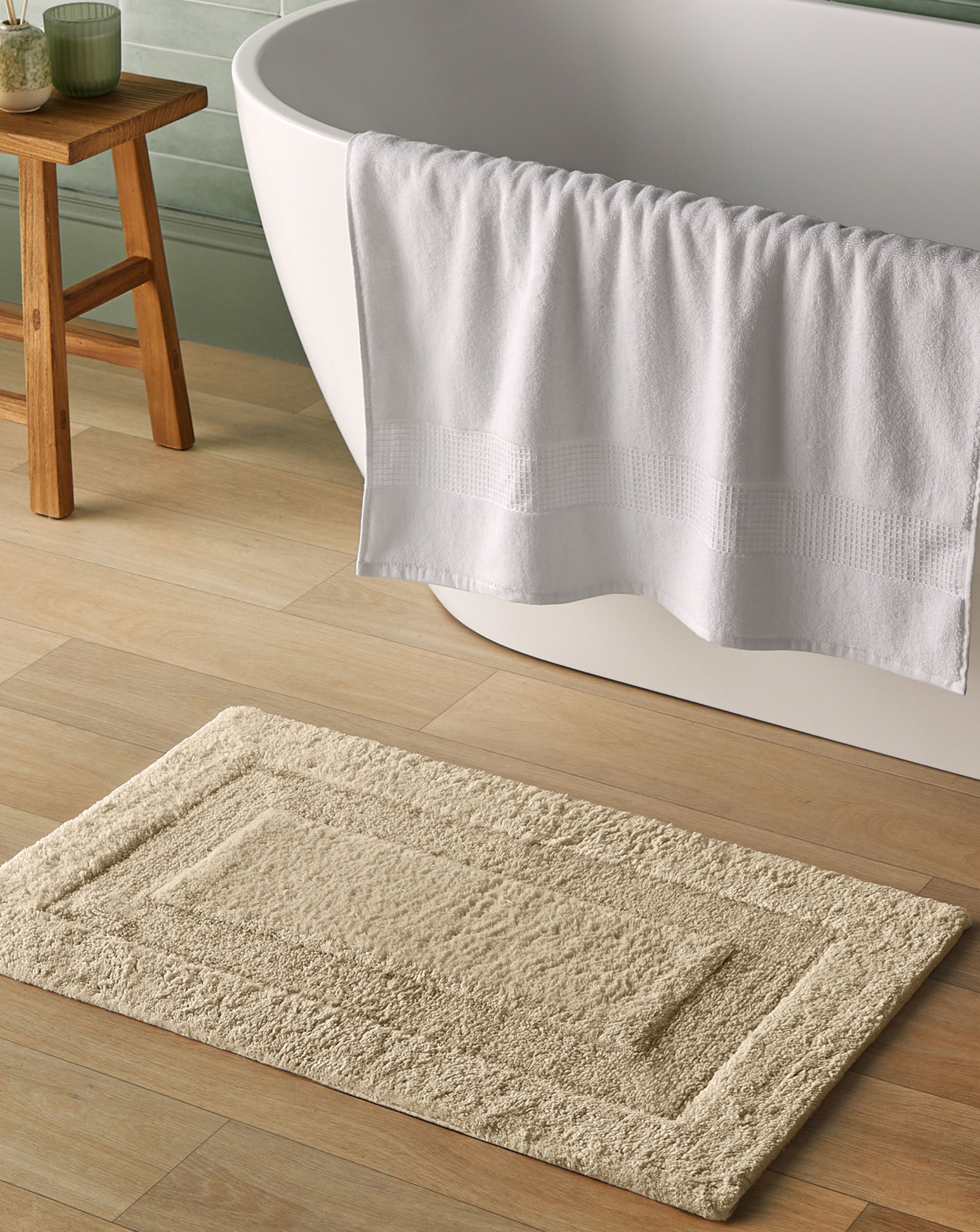 New In - Silentnight Supersoft Cotton Bath Mat
