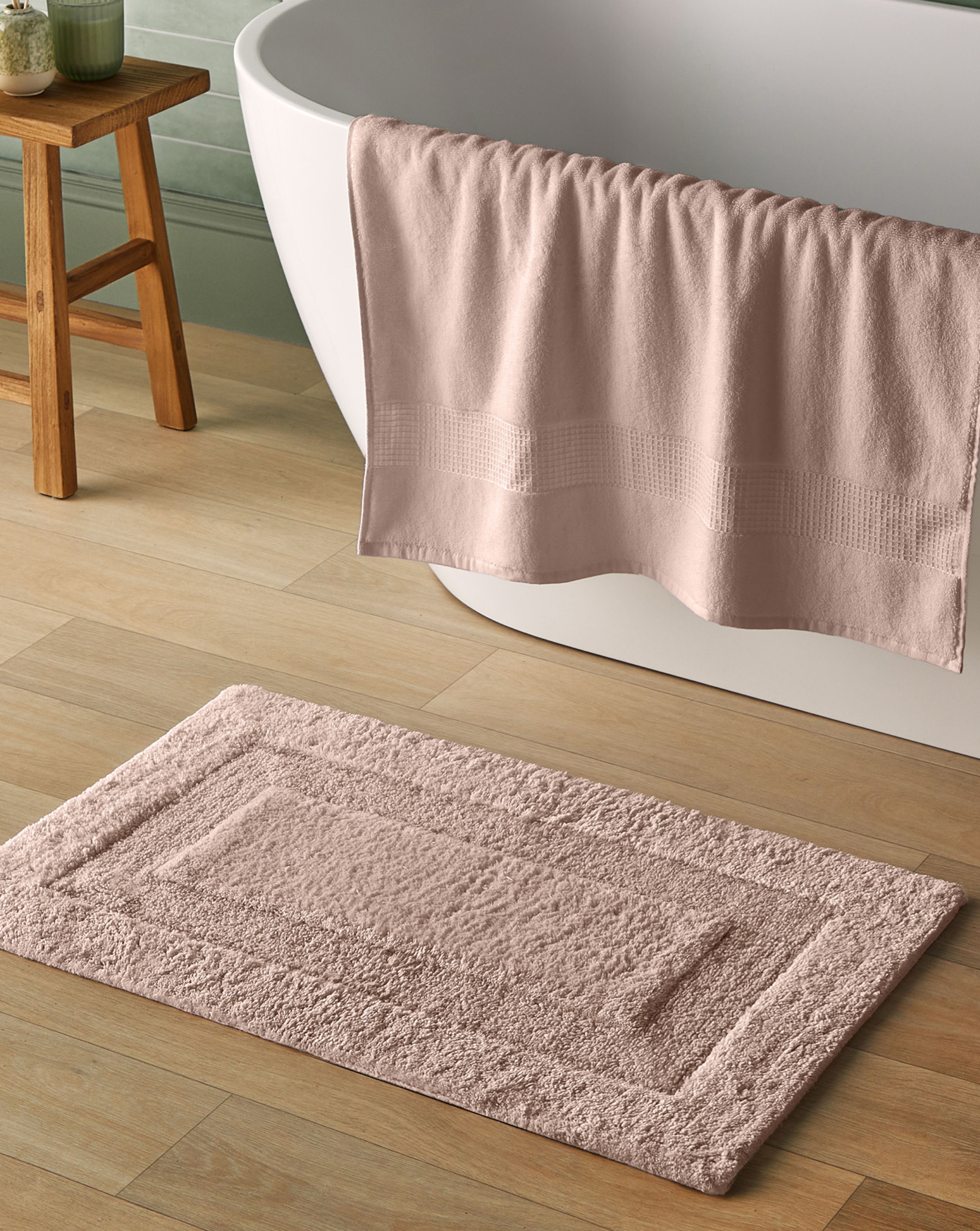 New In - Silentnight Supersoft Cotton Bath Mat