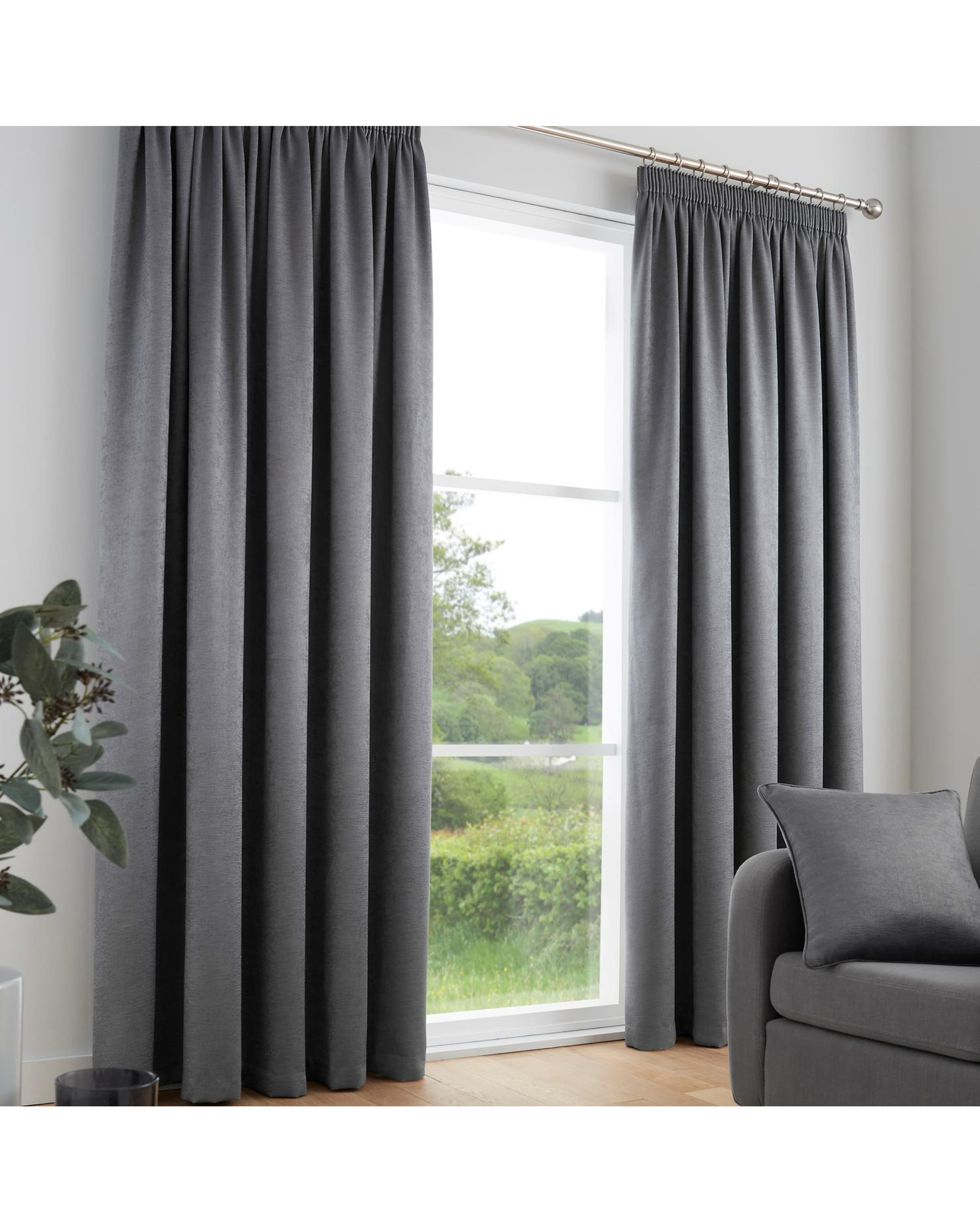 New In - Galaxy Pencil Pleat Curtains