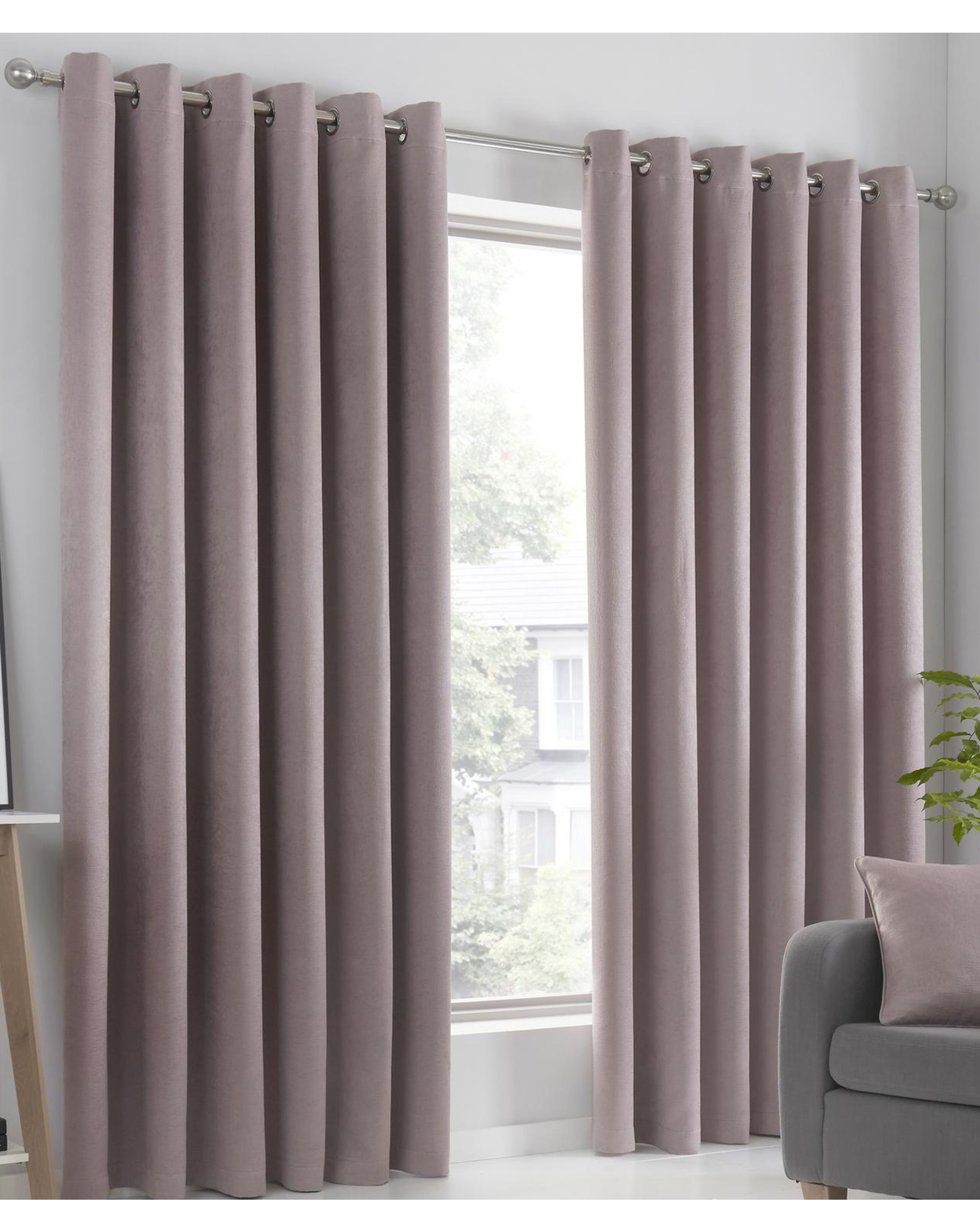 New In - Strata Eyelet Curtains