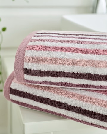 Deyongs Bliss Linear 100% Cotton 550GSM Striped Towel