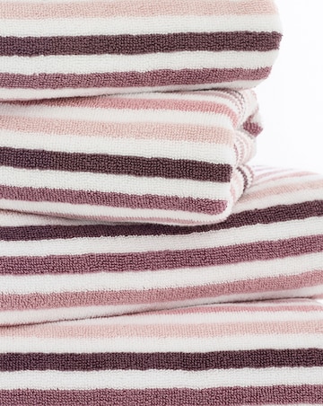 Deyongs Bliss Linear 100% Cotton 550GSM Striped Towel