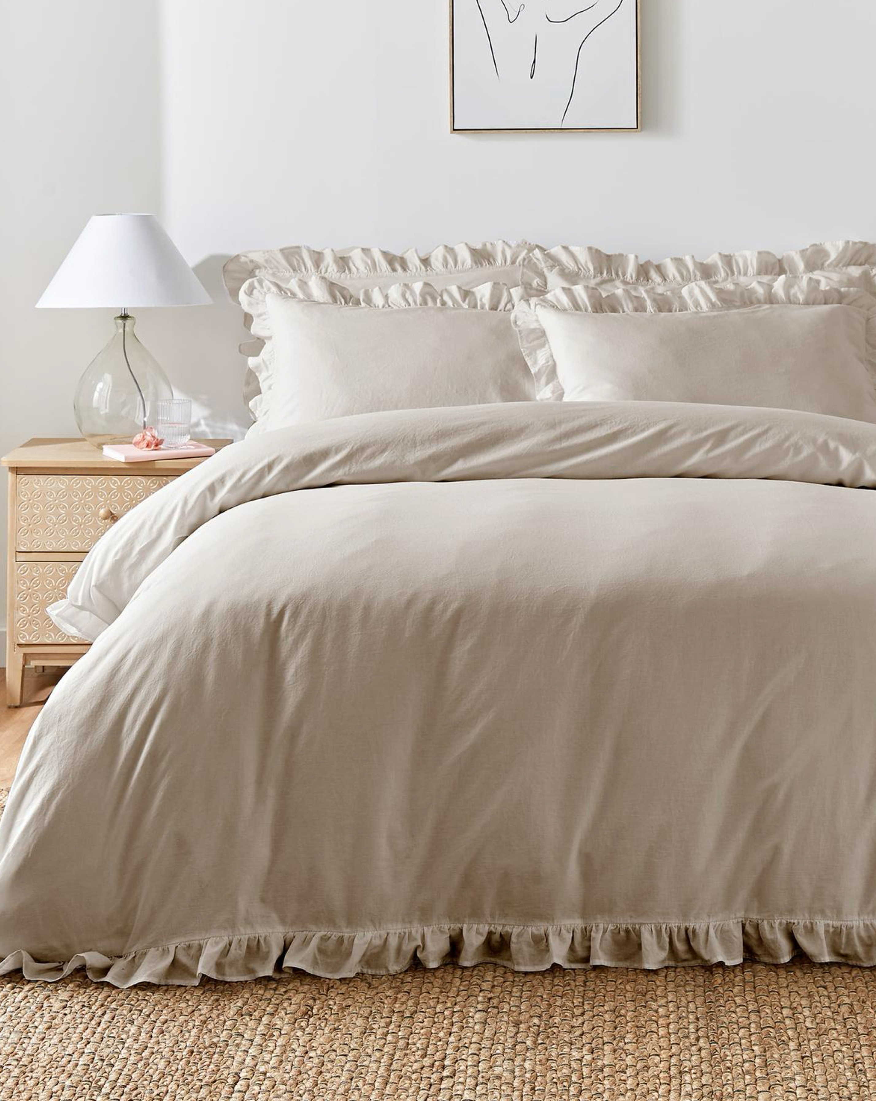 New In - Appletree Cassia Frill Duvet Cover Set