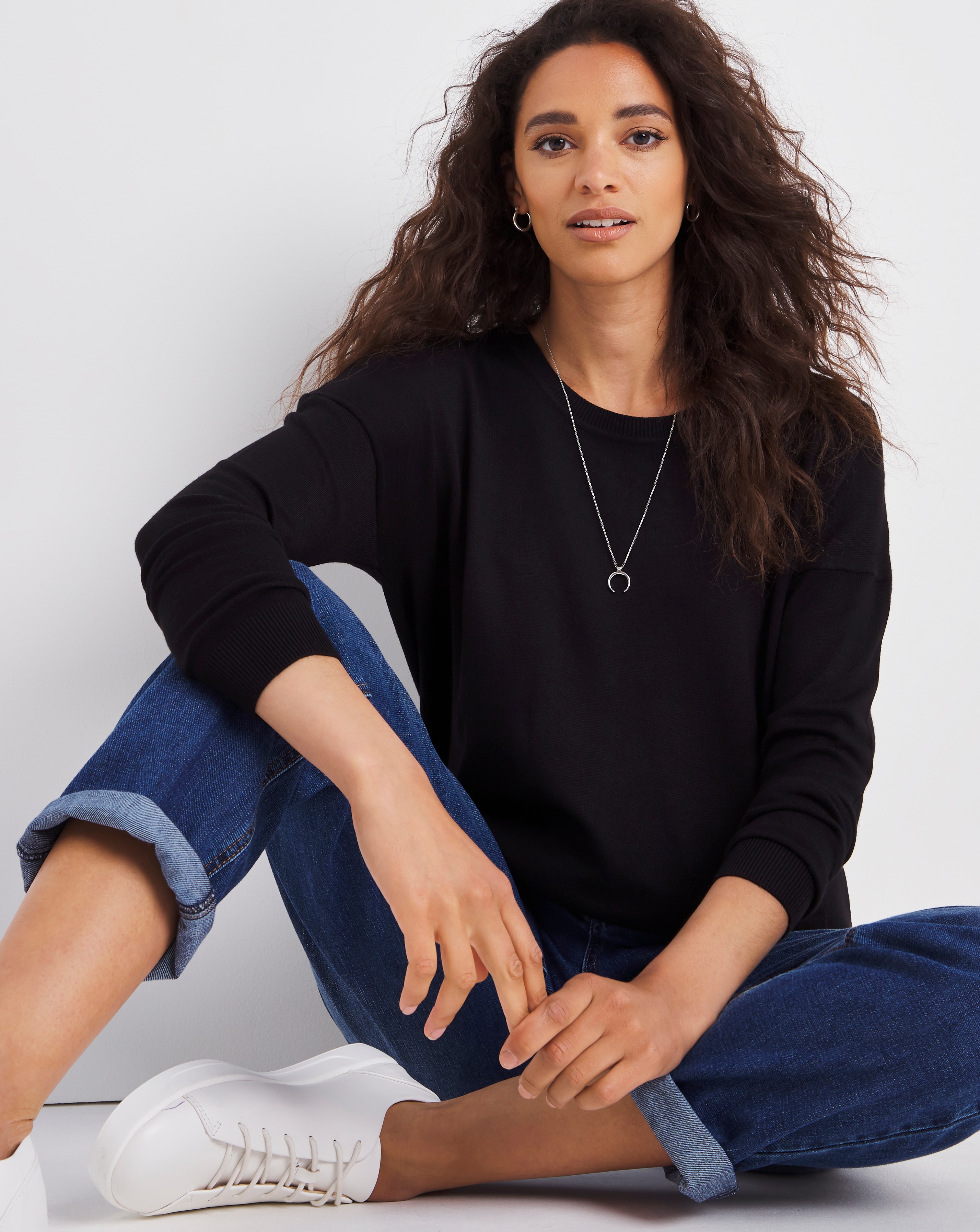 Boxy Jumper With Pockets | J D Williams