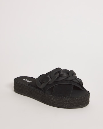 Ekin Flatform Espadrille Sandals - Extra Wide Fit (EEE)