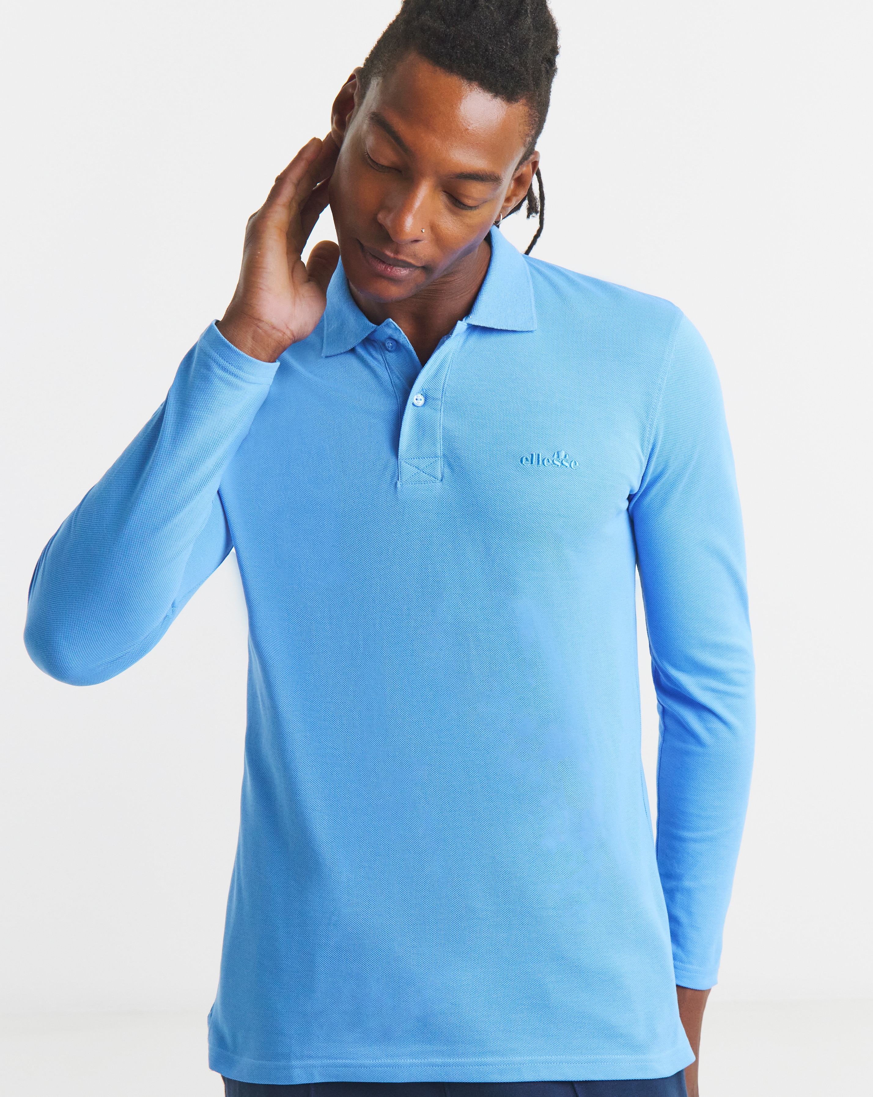 ellesse Nerola Long Sleeve Polo